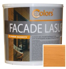 Фарба-блакитна для дерева фасадна побутова 32 COLOR 0,8л Дуб