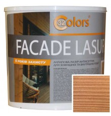 Фарба-блакитна для дерева фасадна побутова 32 COLOR 0,8л Клен