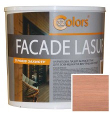 Фарба-блакитна для дерева фасадна побутова 32 COLOR 0,8л Індіго