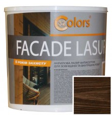 Фарба-блакитна для дерева фасадна побутова 32 COLOR 0,8л Палісандр