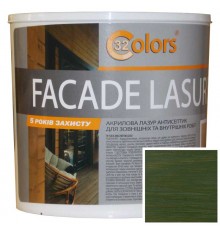 Фарба-блакитна для дерева фасадна побутова 32 COLOR 0,8л Мірт