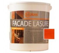 Blue paint for wood, household facade, 32 COLOR 2.5L, Mahogany