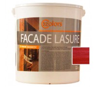 Blaue Farbe für Holz, Haushaltsfassade, 32 FARBEN, 2,5L, Kirsche