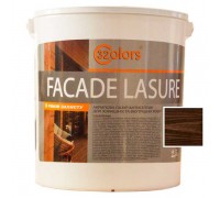 Blaue Farbe für Holz, Haushaltsfassade, 32 FARBEN 2,5L, Palisander