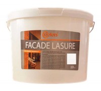 Blue paint for wood, facade, household, 32 COLOR 10L, White
