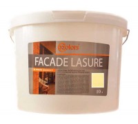 Фарба-блакитна для дерева фасадна побутова 32 COLOR 10л Медовий