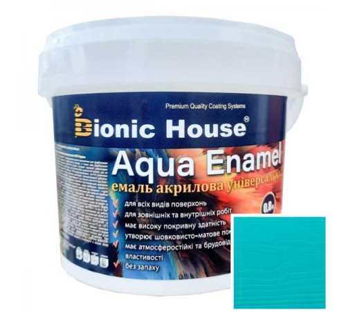 Поставщик: Город: Киев Bionic-House Aqua Enamel 0,8л Бирюза