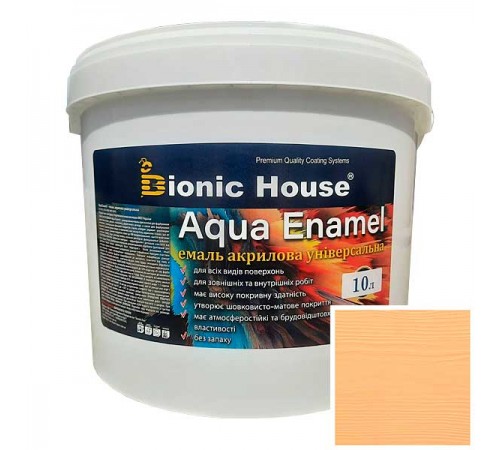 Краска-эмаль для дерева Bionic-House Aqua Enamel 10л