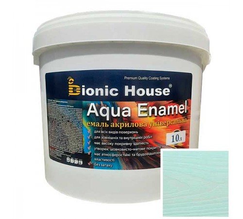 Краска-эмаль для дерева Bionic-House Aqua Enamel 10л.