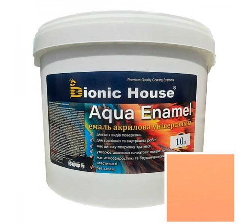 Краска-эмаль для дерева Bionic-House Aqua Enamel 10л