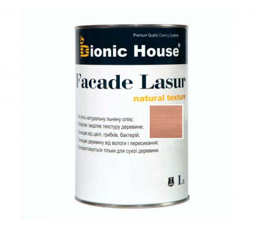 Поставщик: Город: Киев FACADE LASUR Bionic-House 1л Индиго