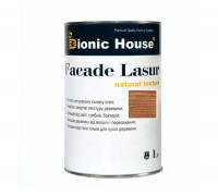 Краска для дерева FACADE LASUR Bionic-House 1л Золотий Горіх
