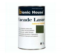 Holzfarbe FASSADE LASUR Bionic-House 1l Myrte