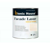 Краска для дерева FACADE LASUR Bionic-House 2,8л