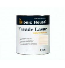 Краска для дерева FACADE LASUR Bionic-House 2,8л