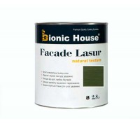 Holzfarbe FASSADE LASUR Bionic-House 2,8l Myrte