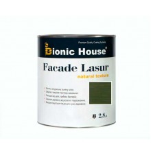 Краска для дерева FACADE LASUR Bionic-House 2,8л Мирт