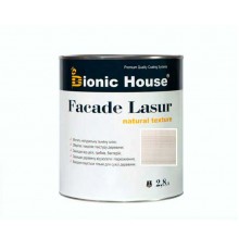 Краска для дерева FACADE LASUR Bionic-House 2,8л Білий Дуб