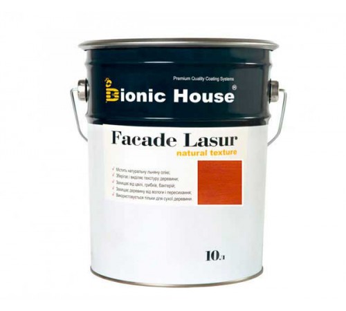 Постачальник: Місто: Київ FACADE LASUR Bionic-House 10л Махагон Постачальник: Місто: Київ FACADE LASUR Bionic-House 10л Махагон