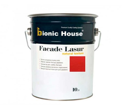 Постачальник: Місто: Київ FACADE LASUR Bionic-House 10л Барбарис Постачальник: Місто: Київ FACADE LASUR Bionic-House 10л Барбарис