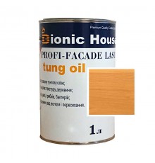 Краска для дерева PROFI-FACADE LASUR tung oil 1л Дуб