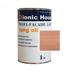 Краска для дерева PROFI-FACADE LASUR tung oil 1л Индиго