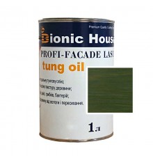 Краска для дерева PROFI-FACADE LASUR tung oil 1л Мирт