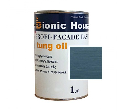 Краска для дерева PROFI-FACADE LASUR tung oil 1л Крайола Краска для дерева PROFI-FACADE LASUR tung oil 1л Крайола