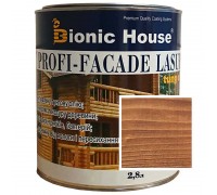 Краска для дерева PROFI-FACADE LASUR tung oil 2,8л Золотой орех