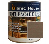 Краска для дерева PROFI-FACADE LASUR tung oil 2,8л Умбра