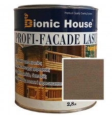 Краска для дерева PROFI-FACADE LASUR tung oil 2,8л Умбра