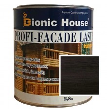 Краска для дерева PROFI-FACADE LASUR tung oil 2,8л Чоній