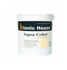 Краска для дерева Bionic-House Aqua Color UV-protect 2,5л Слонова кістка А102