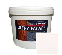 Краска для дерева фасадна, тривалого терміну служби ULTRA FACADE 10л Білий