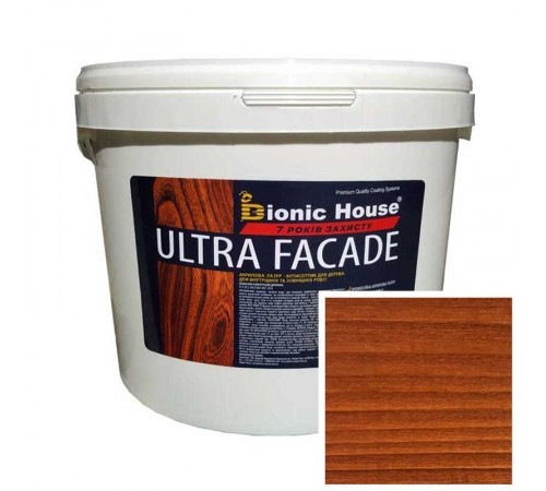 Краска для дерева фасадная, длительного срока службы ULTRA FACADE 10л Коньяк Краска для дерева фасадная, длительного срока службы ULTRA FACADE 10л Коньяк