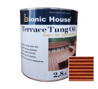Масло для террас ТУНГОВАЯ Bionic-House 2,8л Тик
