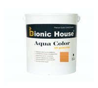 Краска для дерева Bionic-House Aqua Color UV-protect 2,5 л Дуб А105