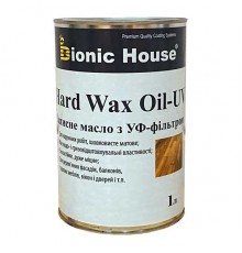 Напольное масло с твердым воском и УФ-фильтром HardWax Oil UV 1л Бесцветный