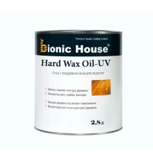 Напольное масло с твердым воском и УФ-фильтром HardWax Oil UV 2,8л Бесцветный