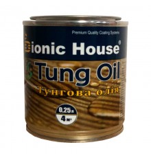 Тунгова олія Tung Oil Bionic-House 0,25л Безбарвний