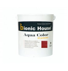 Краска для дерева Bionic-House Aqua Color UV-protect 2,5л Вишня А108