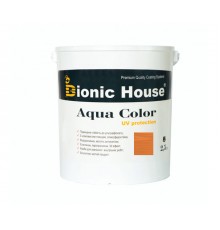Краска для дерева Bionic-House Aqua Color UV-protect 2,5л Мігдаль А112