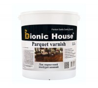 Паркетный лак ультраустойчивый Joncryl Bionic-House 2,5л Бесцветный Глянцевый