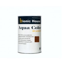 Краска для дерева Bionic-House Aqua Color UV-protect 0,8л Орех А110