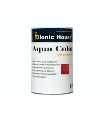 Краска для дерева Bionic-House Aqua Color UV-protect 0,8 л Вишня А108