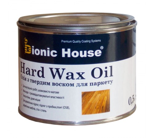 Олія для підлоги з твердим воском HardWax Oil 0,5л Безбарвний