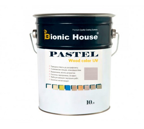 Постачальник: Місто: Київ PASTEL Wood Color Bionic-House 10л Грей Р217