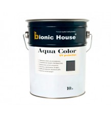 Краска для дерева Bionic-House Aqua Color UV-protect 10л Артгрей