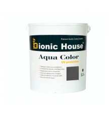 Краска для дерева Bionic-House Aqua Color UV-protect 2,5л Артгрей