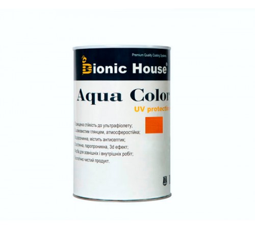 Краска для дерева Bionic-House Aqua Color UV-protect 0,8л